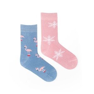 Dětské ponožky Feetee Flamingo Fusakle