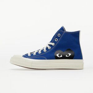 Converse x Comme des Garcons PLAY Chuck 70 Hi Blue Quartz/ Egret