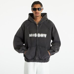 MISBHV Community Zipped Hoodie Washed Black