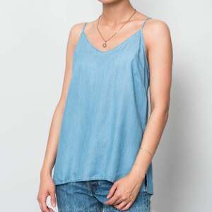 SELECTED Chloe Strap Top Light Blue