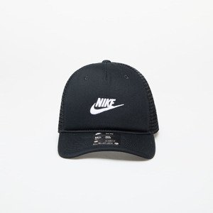 Nike Rise Cap Structured Trucker Cap Black/ Black/ White