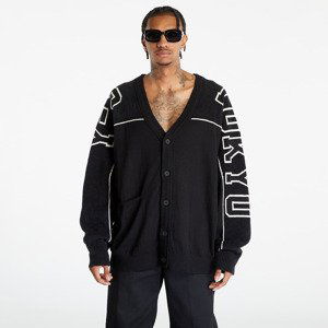 Y-3 Graphic Knit Cardigan Black