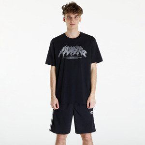 adidas Flames Concert Short Sleeve Tee Black