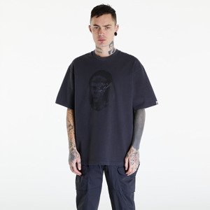 A BATHING APE World Gone Mad Garment Dyed Tee Black