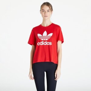 adidas Trefoil Tee Boxy Better Scarlet