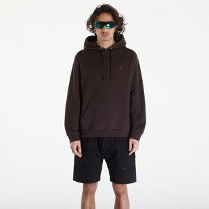 Gramicci One Point Hooded Sweatshirt UNISEX Deep Brown