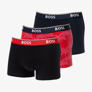 Hugo Boss Power Design Trunk 3-Pack Black/ Navy/ Red