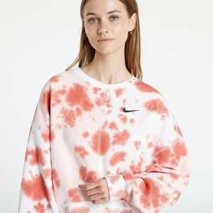 Nike NSW Fleece Tie Dye Crew Atmosphere/ Lt Madder Root/ Black