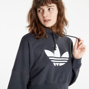 adidas Cropped Hoodie Carbon