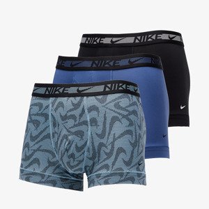 Nike Dri-FIT Ultra Stretch Micro Trunk 3-Pack Blue Geo Swoosh/ Mystic Navy/ Black