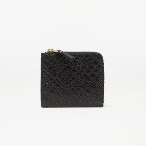 Comme des Garçons Embossed Roots Wallet Black