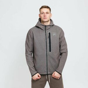 Nike M NSW Tech Fleece FZ Hoody Melange Brown