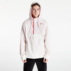 Reebok Vector Fleece Anorak Classic White