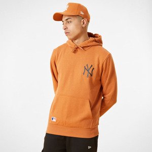 New Era New York Yankees Team Logo Hoody Brown