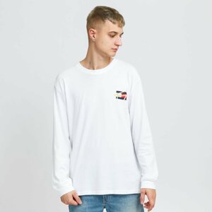 TOMMY JEANS M Vintage Circular LS Tee White