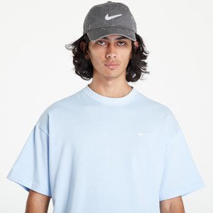 Nike Solo Swoosh Men's T-Shirt Celestine Blue/ White