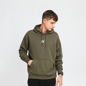 Puma Classics Oversized Hoodie TR Olive