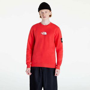 The North Face M Seasonal Fine Crew Horizon Red