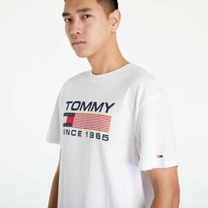 Tommy Jeans Classic Athletic Twisted Logo Tee White