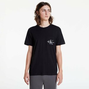 Calvin Klein Jeans Monologo Pocket Tee Black