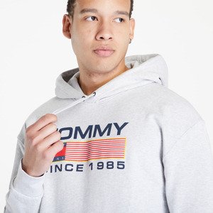 Tommy Jeans Reg Athletic Log Hoodie Grey