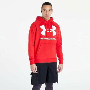 Under Armour Rival Fleece Big Logo Hoodie Red