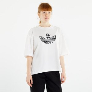 adidas Originals Houndstooth Trefoil Infill Tee White