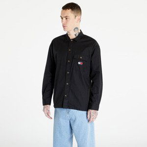 Tommy Jeans Classic Solid Overshirt Black