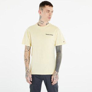 Tommy Jeans Classic Linear Short Sleeve Tee Lemon Zest