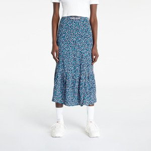 Tommy Jeans Ditsy Floral Midi Skirt Blue Ditsy Floral Print