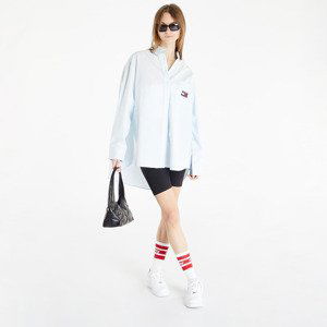 Tommy Jeans Super Oversized Shirt Shimmering Blue