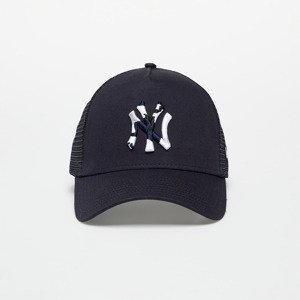 New Era New York Yankees Team Camo Infill A-Frame Trucker Cap Navy