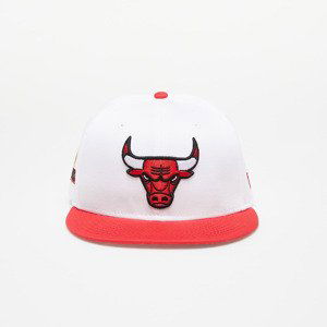 New Era Chicago Bulls Crown Patches 9FIFTY Optic White