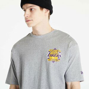 New Era LA Lakers NBA Championship Oversized T-Shirt Grey