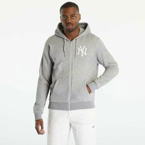 New Era League Essentials Fz Hoody New York Yankees Hgrwhi