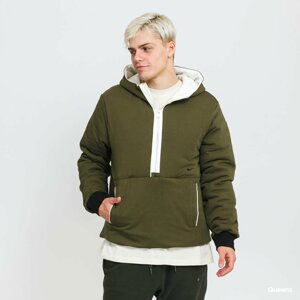 Nike Sportswear Style Filled Half-Zip Hoodie Green