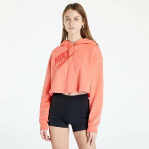 Nike NSW Fleece Crop Hoodie Orange