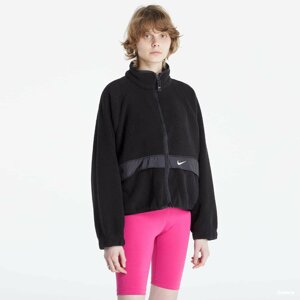 Nike Sherpa Fleece Jacket Black