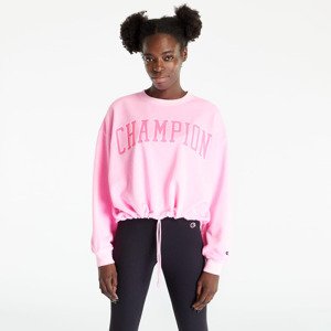 Champion Crewneck Croptop Sweatshirt Pink