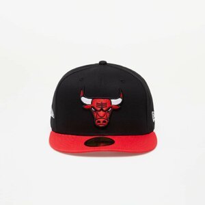 New Era Chicago Bulls Team City Patch 59Fifty Fitted Cap Black