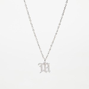 MISBHV Small Crystal M Chain Silver