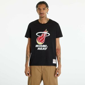 Mitchell & Ness NBA Team Logo Tee Miami Heat Black