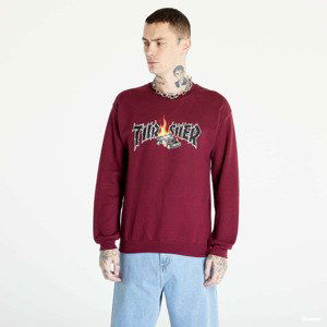 Thrasher Cop Car Crewneck Maroon