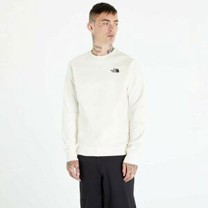 The North Face M Raglan Red Box Crewneck New Gardenia White