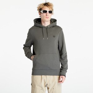 Fred Perry Tipped Hooded Sweatshirt Field Green