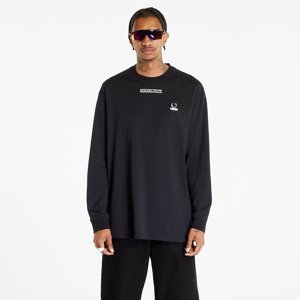 FRED PERRY x RAF SIMONS Embroidered Long Sleeve T-Shirt Black