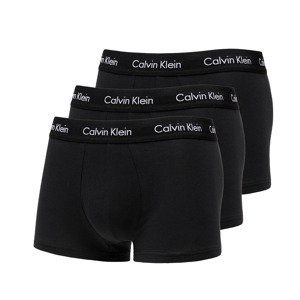 Boxerky Calvin Klein 3 Pack Low Rise Trunks Black XL