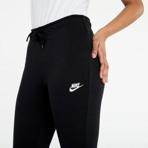 Kalhoty Nike Sportswear W Essential Fleece Mr Pant Tight Black/ White L