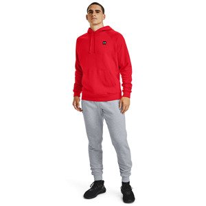 Mikina Under Armour Rival Fleece Hoodie Red/ Onyx White M