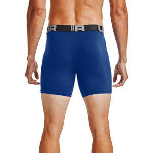 Boxerky Under Armour Charged Cotton 6In 3 Pack Blue S